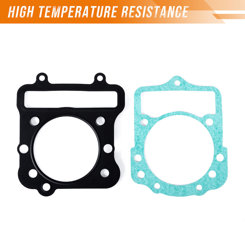 Cylinder Piston Top End Rebuild Kit for Kawasaki Bayou 300 KLF300B 2x4