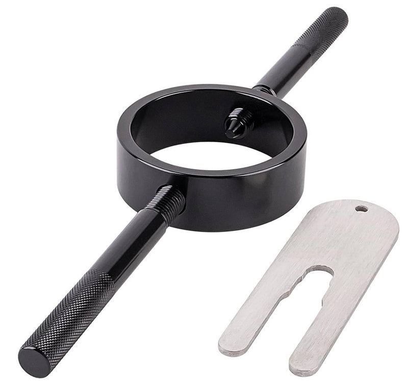 Universal Motorcycle Fork Spring Compressor Tool and Fork Oil Level Tool Kit