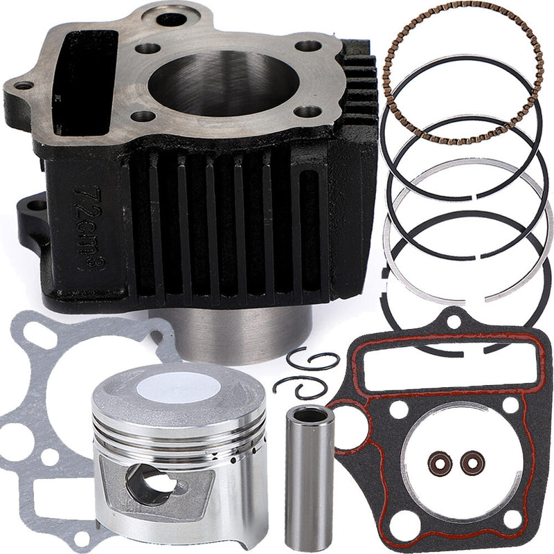 Cylinder Piston Gasket Top End Kit for Honda ATC70 CRF70 CT70 C70 TRX70 XR70 S65
