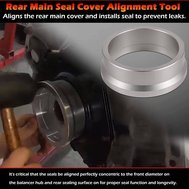 LS Rear Main Seal Oil Pan Alignment Tool Kit for GM Engine 4.8 5.3 5.7 6.0