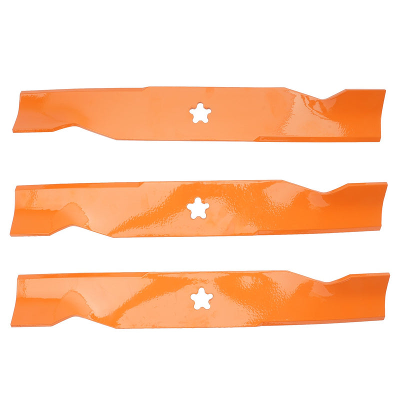 180054 575938201 Mower Blades for Husqvarna Poulan 48 Inch Deck 3 Pack
