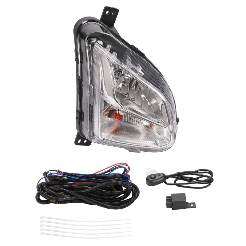 DURAFORCE Right Side Fog Light Turn Signal Lamp for Chevy Equinox 2018-2021 Bulbs
