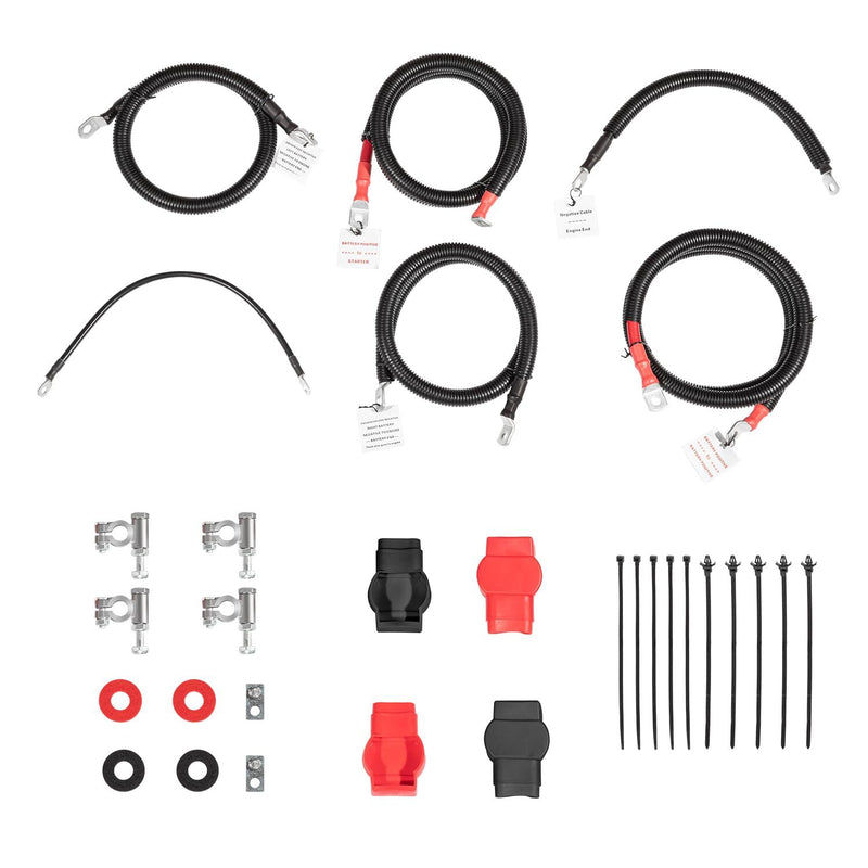 Battery Cables Kit for Ford 2003-2007 Super Duty F250 F350 F450 6.0L