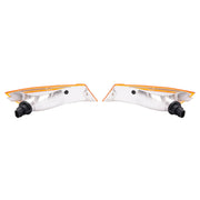 DURAFORCE Turn Signal Light Set With Bulbs Front Left And Right for Jeep Liberty 2005-2007