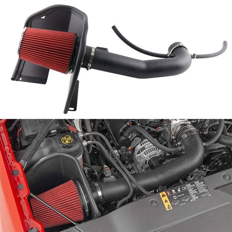Cold Air Intake Kit w/Filter for Chevy Silverado GMC 1500 5.3L 6.2L V8 2014-2019