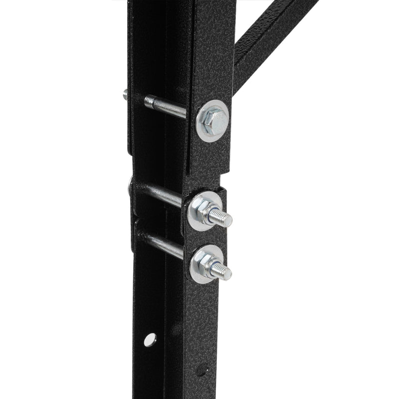 2 Adjustable Trailer Side Ladder Rack Wall Mount for Enclosed Trailers