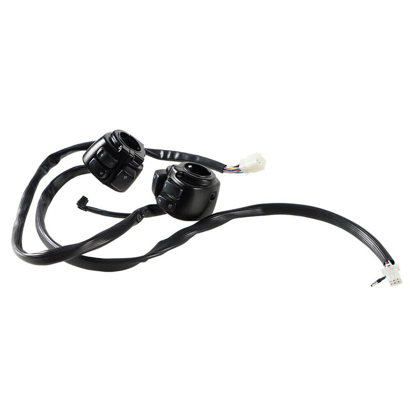 Handlebar Control Switches Wiring Harness for Harley Sportster Dyna 1996-2012