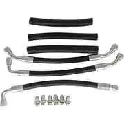 DURAFORCE High Pressure Oil Pump Hoses Lines Crossover Kit for Ford F350 F250 F450 F550