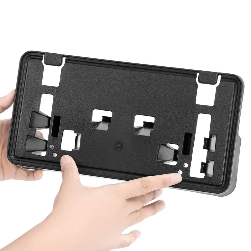 DURAFORCE ML3Z-17A385-BB Front License Plate Bracket Frame Holder for Ford F150 2021-2023