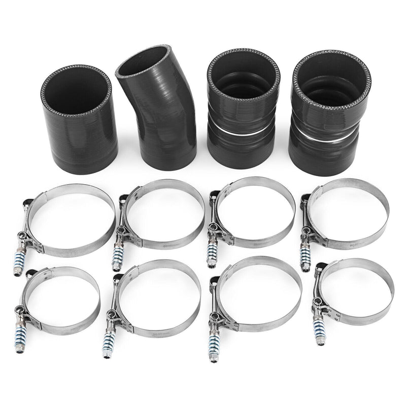Intercooler Pipe Boot Kit for Ford 6.0L Powerstroke Diesel 2003-2007 Black