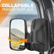 DURAFORCE Door Mounted Side Mirrors for Polaris Ranger 1000 XP1000 Crew Northstar Pro XD