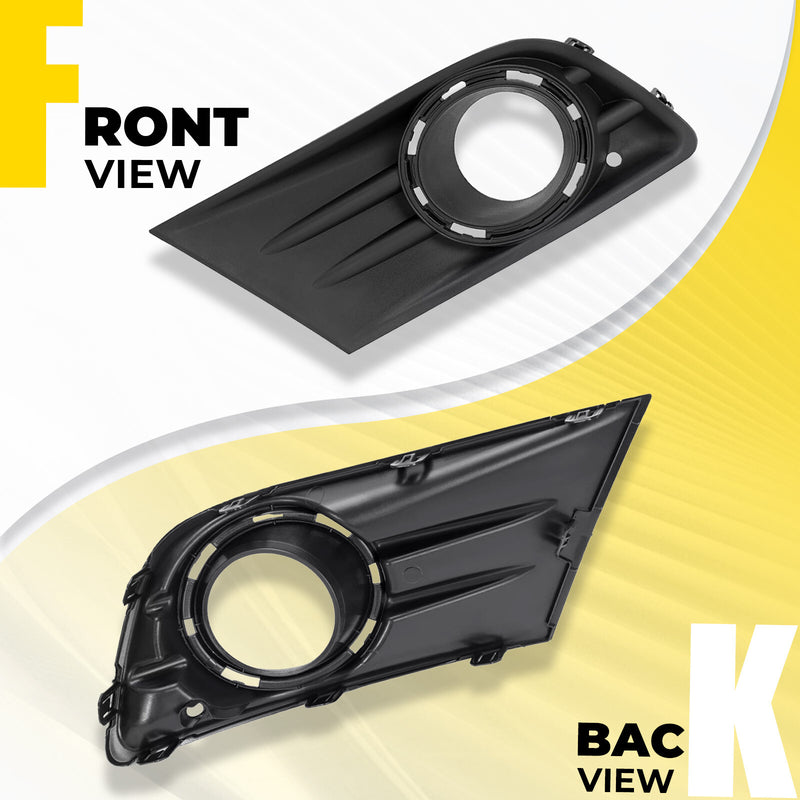 Front Bumper Fog Light Cover Bezel Trim Left Side for Honda Pilot 2012-2015