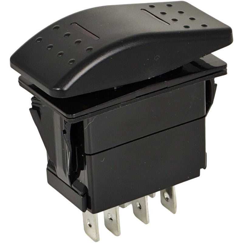 91473127 7 Pin ON-Off-ON Rocker Switch for JLG for Carling Red Light