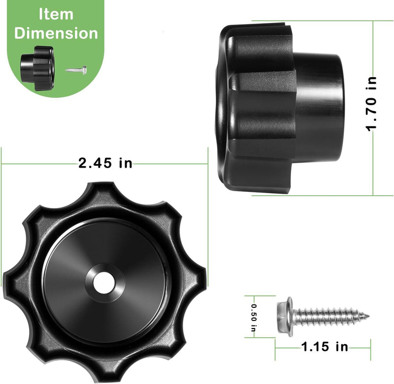 630-7965 Wall Hydrant Handle Kit for Prier 300/400/500 for Mansfield