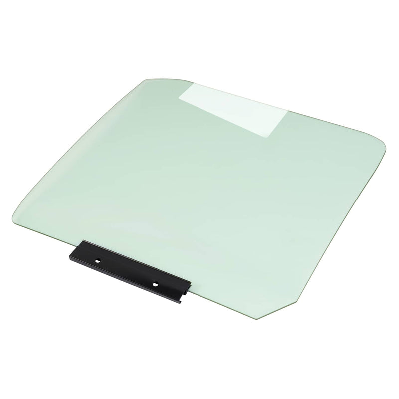 DURAFORCE Light Green Door Window Glass for Ford F-150 Bronco 1987-97 Front Driver Side