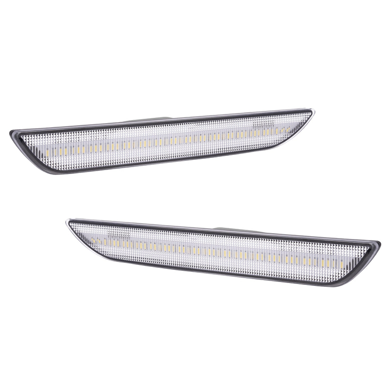 Clear Lens LED Rear Side Marker Signal Lights for Ford Mustang 2015-2023 2020