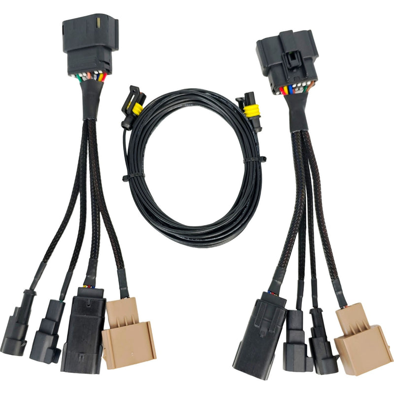 Halogen To LED Headlight Adapter Conversion Wiring Harness for Ford F250 F350