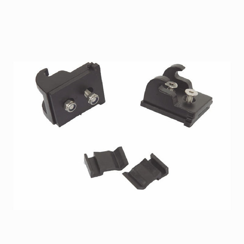 Front Hood Locking Latch Catch Kit 2pcs for Jeep Wrangler JK 2007-2018 Black