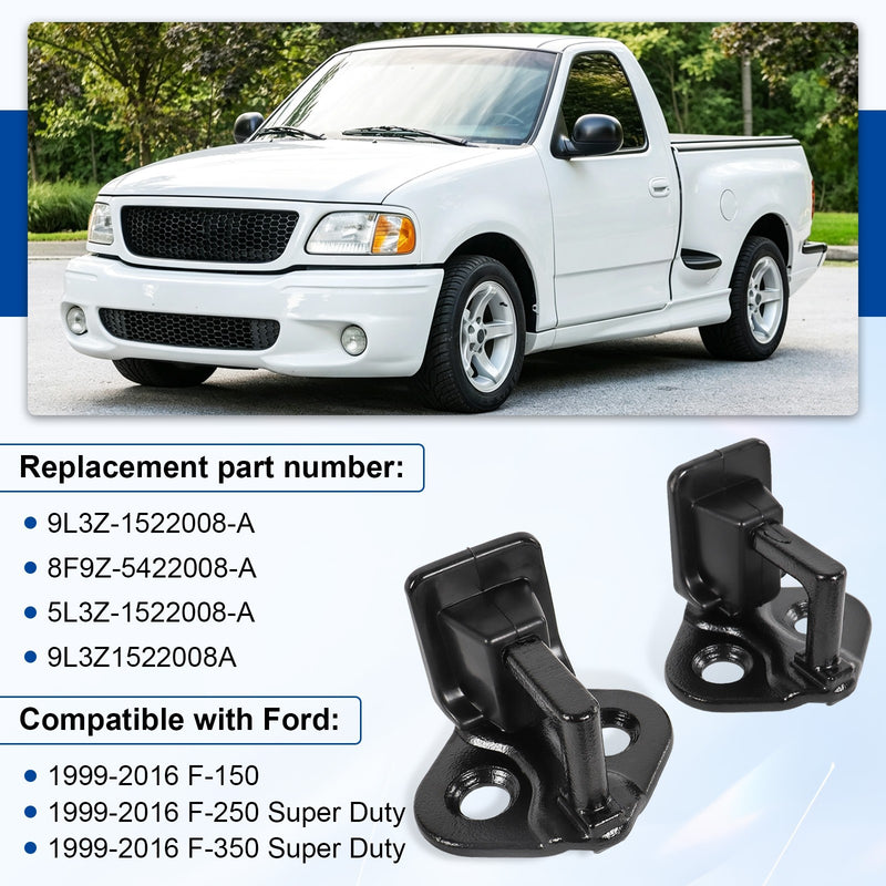 9L3Z-1522008-A Anti-Rattle Door Lock Striker for Ford F150 F250 F350 Super Duty