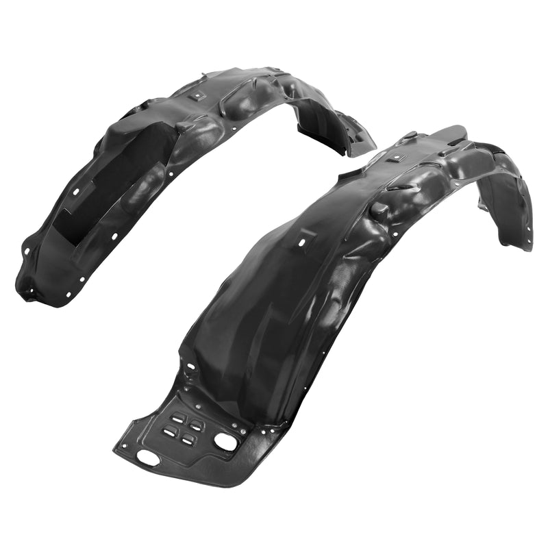 Front LH RH Inner Fender Liners With Insulation Foam for Honda Civic 2012-2015