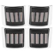 DURAFORCE Sequential Corner Side Marker Lights for Chevy C/K 1500 2500 3500 94-98 Set