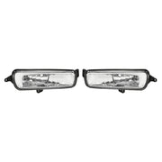 DURAFORCE Fog Lights W/Bulb Clear Lens for Ford Transit 2020-2026 Focus 2015-18 LH&RH Pair
