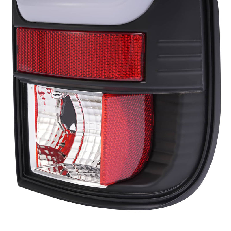 DURAFORCE Black Smoke LED Tube Tail Light Brake Lamp for Ford F150 97-03 F250 F350 99-07