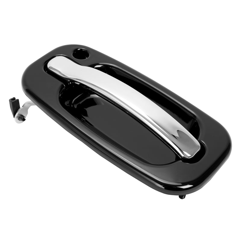 Front Exterior Door Handles Set Left Right Chrome for Silverado Sierra 1999-2006