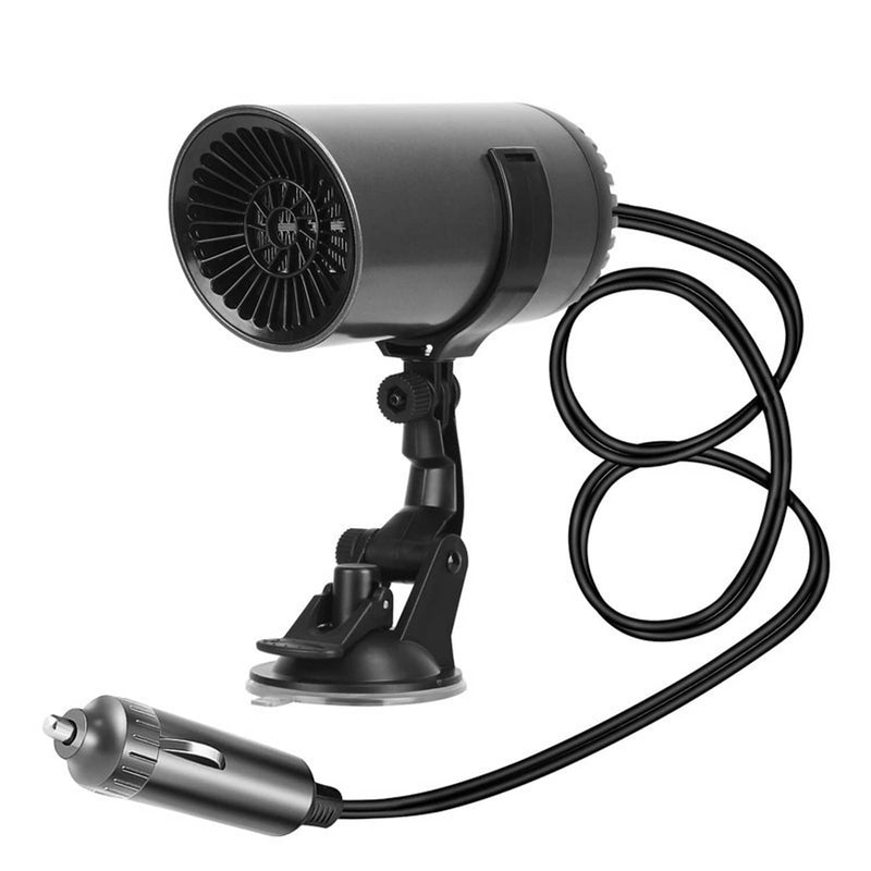 Portable Electric Car Heater Hot Air Defogger Defroster with Windshield Holder
