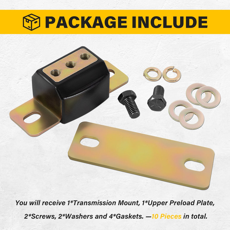 3.1108G Transmission Mount Kit for GM RWD Cars 2WD Trucks TH350 TH400 700R4