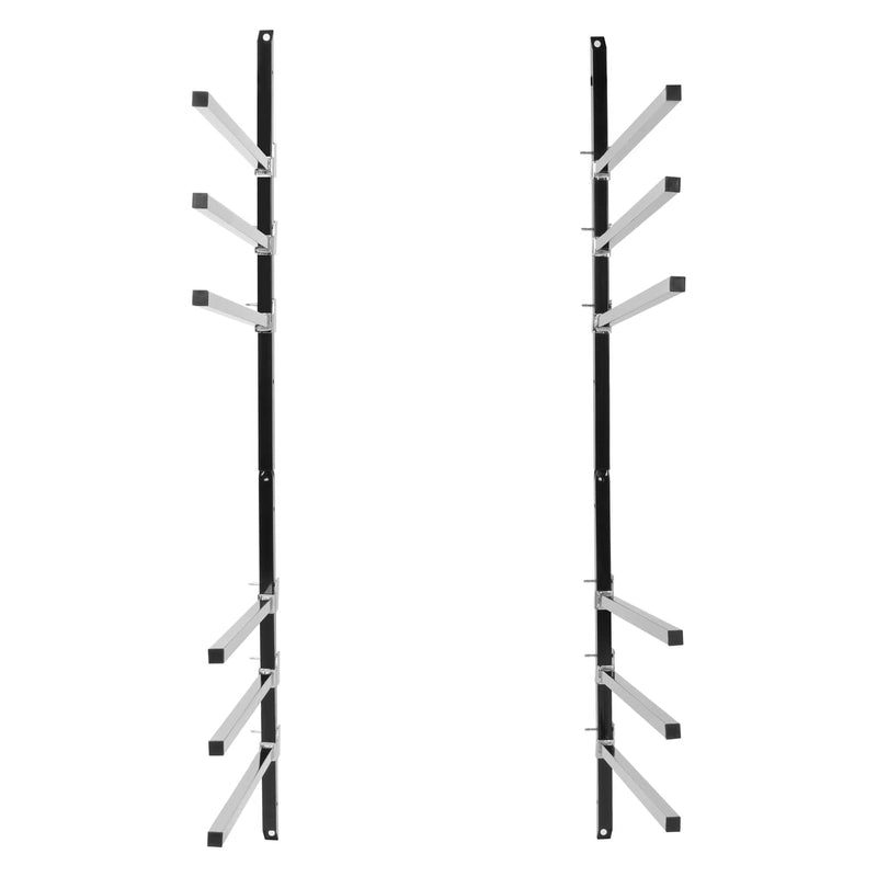 DURAFORCE Wall Mounting Bumper Paint Rack Auto Body With 6 Removable Arms