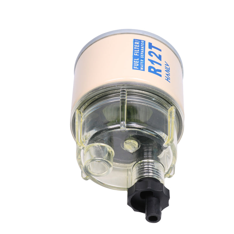 R12T Fuel Filter Water Separator Spin-on with Bowl for Marine