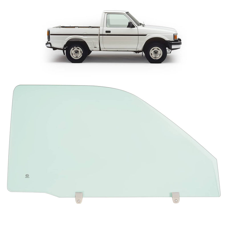 DURAFORCE Door Window Glass Front Passenger Right RH for Toyota 1989-1995 Pickup