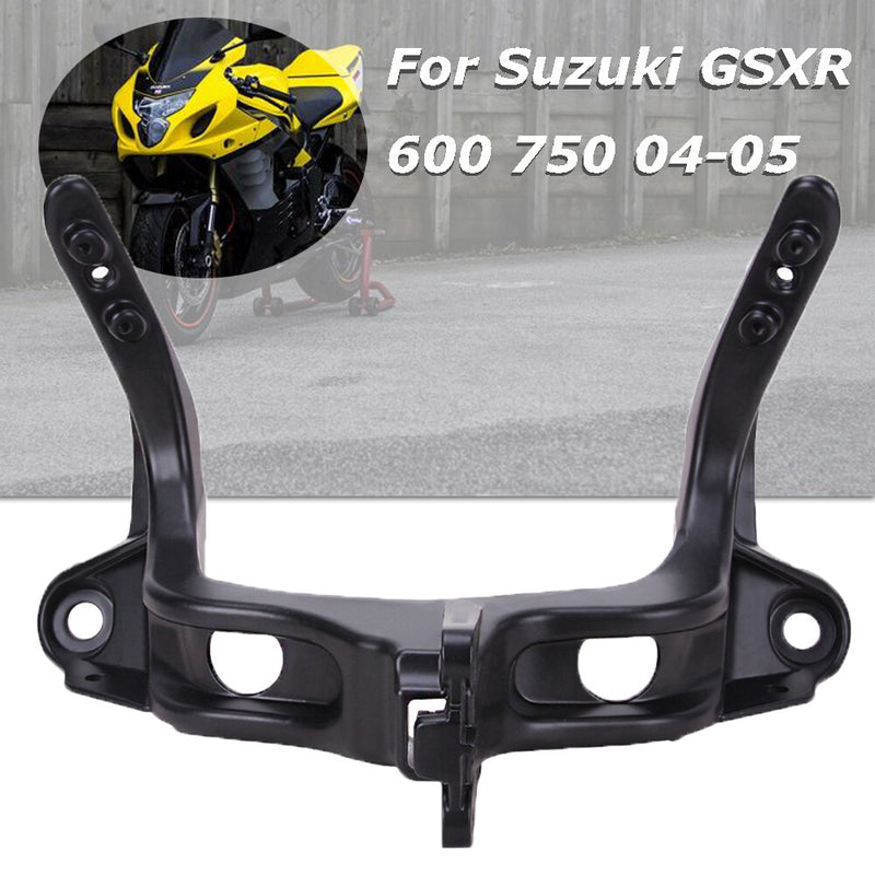 Headlight Headlamp w/ Fairing Stay Bracket for Suzuki GSXR600 GSXR750 04-05