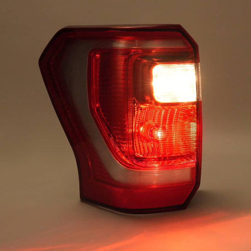 DURAFORCE Halogen Tail Light Assembly Left Side Lamp for Ford Expedition XLT 2018-2021