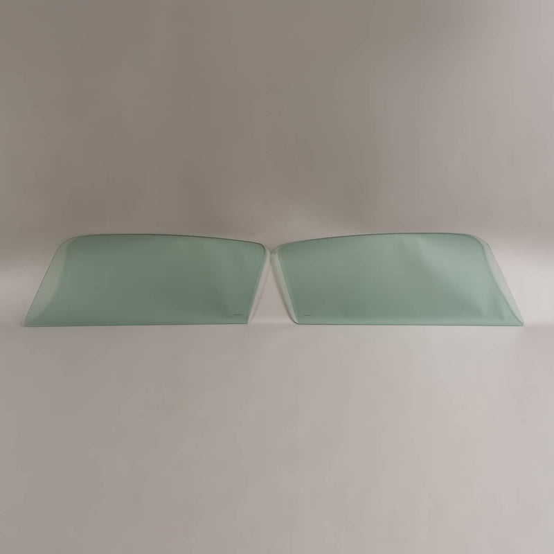 DURAFORCE Glass Windshield Vent Door Back Green Windows for Ford Mustang Fastback 1967-68
