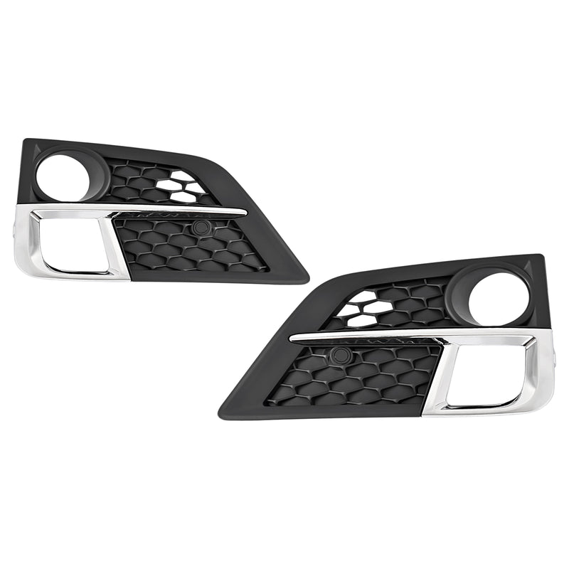 Front Bumper Fog Lights Chrome Trim Covers for Honda Odyssey 2018-2020 Pair
