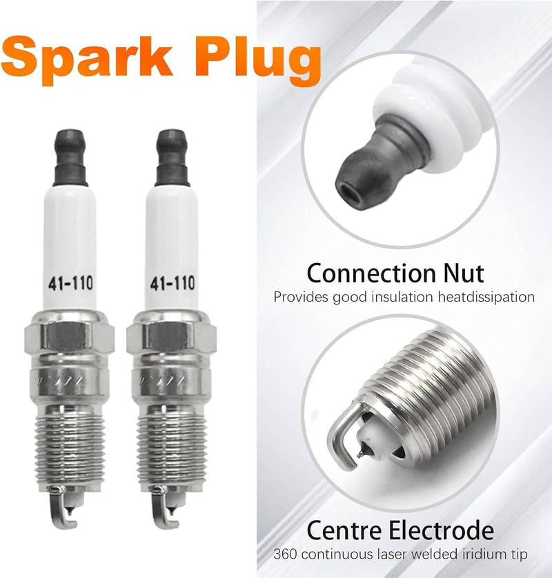 41-962 8Pcs 8mm Wireset Spark Plug Kit for Chevy Silverado 1500 GMC Sierra V8