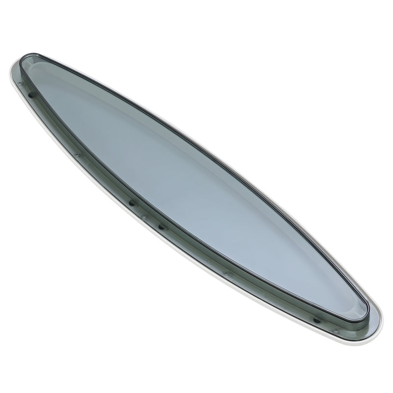 Port Hole Bow Oval Window with Outer Ring for Sea Ray Boat 2004 2007