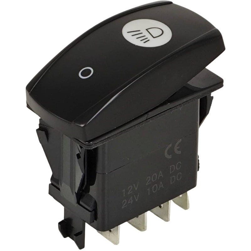 DURAFORCE Work Light Rocker Switch for John Deere 323E 324E 325 326D 326E 328 328D 710J