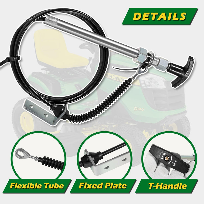 AM134404 Spout Control Input Cable Replaces for John Deere Chute Deflector
