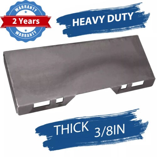 3/8 Quick Tach Skid Steer Mount Plate Adapter for Loader Attachment