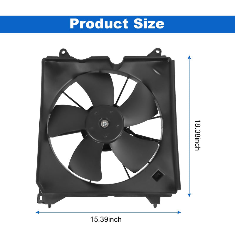620-289 Radiator Cooling Fan Assembly Driver Side for Honda Accord