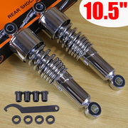 DURAFORCE 267mm 10.5" Rear Shocks Absorber Pair for Harley V-Rod Night Rod VRSCD