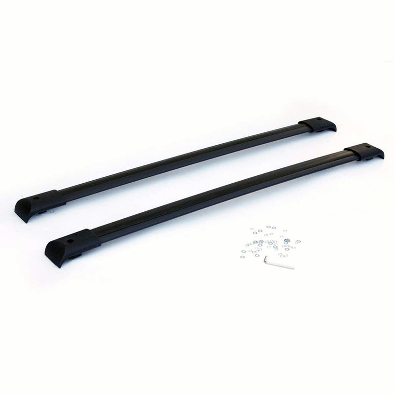 Aluminum Roof Rack Top Rail Cross Bar Pair for Honda Pilot 2003-2008