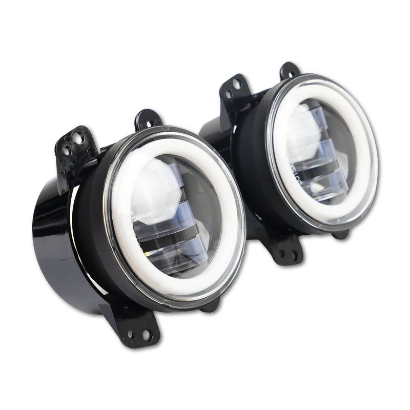 7" LED Headlights Fog Turn Tail Lamp Combo for 07-18 Jeep Wrangler JK