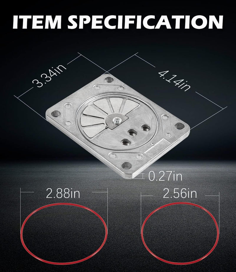 ZAC0032 Valve Plate Kit for Craftsman Dewalt Porter Cable DeVilbiss Black Decker