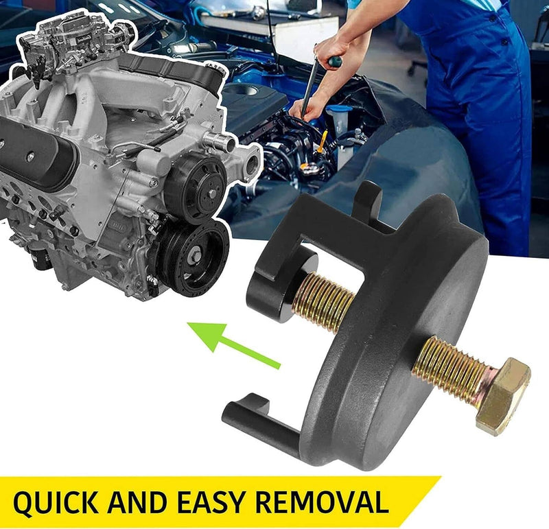 25264 Harmonic Balancer Puller Fits for GM Dodge Jeep Chrysler Crank Pulley Gold