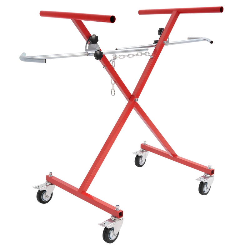 DURAFORCE 300LBS Adjustable Bumper Storage Stand Paint Repair Tools for Auto Body Fender
