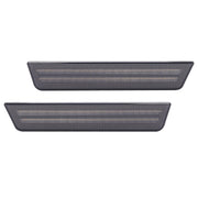 DURAFORCE White/Smoke Rear Bumper LED Side Marker Lights for Dodge Charger 2011-2014 Pair